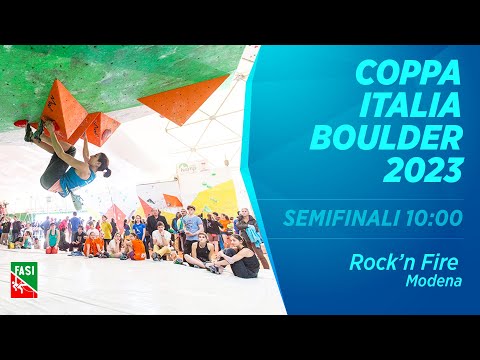 Coppa Italia Boulder 2023 - 3° prova - Rock'n Fire Modena - SEMIFINALI