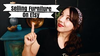 How I Sell My Furniture Makeovers on Etsy | Top Tips for Selling on Etsy