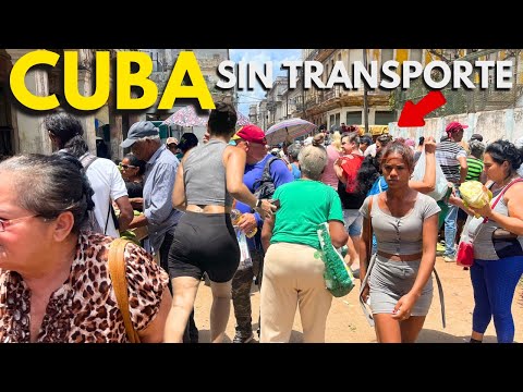 CUBA SIN TRANSPORTE: Así es la VIDA EN 2026 🇨🇺Calles de La Habana Cuba HOY