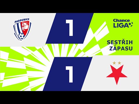 SESTŘIH: Pardubice – Slavia 1:1. Pražané v deseti remizovali, v závěru srovnal Vecheta