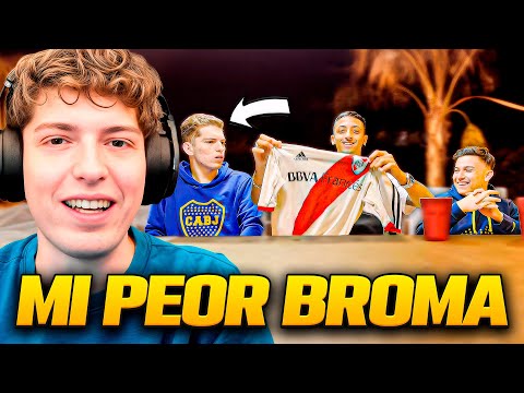 REACCION A LA PEOR BROMA QUE ME HICIERON EN MI VIDA ''EL FALSO RETO'' (2025)