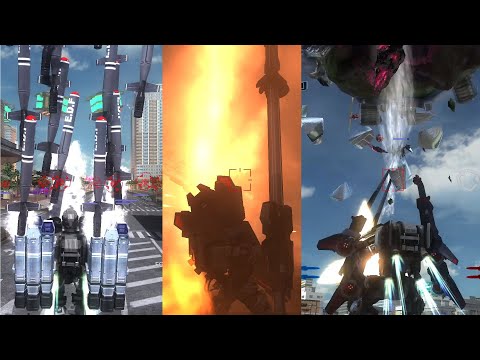 EDF Earth Defense Force 5 DLC 1 M 10 Engage Aliens 2 - Tripple Feature - Fencer inferno