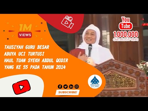 <p>Tausiyah / Ceramah Agama Oleh Guru Besar Abuya Uci Turtusi Cilongok Pasar Kemis.</p>
<p>Dokumentasi Peringatan Haul Tuan Syaikh Abdul Qodir Al Jaelani Yang Di Selenggarakan Di Cilongok, Pasar Kemis, Tangerang, Banten. Ini merupakan ke 55 kalinya diperingati bertepatan pada :</p>
<p>Waktu : Minggu, 09 Februari 2014<br />
Tempat : Masjid Al Istiqlaliyah Cilongok Desa Sukamantri Kec. Pasar Kemis Tangerang - Banten</p>
<p>Playlist : youtube.com/playlist?list=PLLVJKy66XXj-YGxYGy37G93fjasyOUO5N<br />
Website : abuyauci.com</p>
<p>-~-~~-~~~-~~-~-<br />
VIRAL !!!