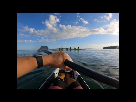 Beautiful morning paddle in Auckland