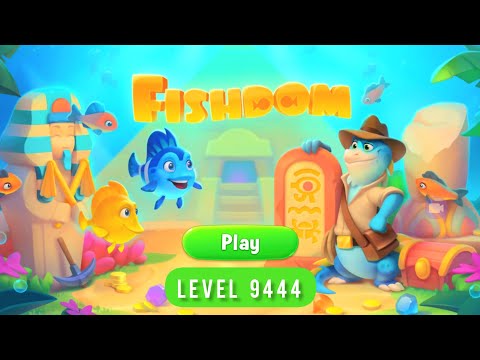 Fishdom game level 9444 #fishdom #youtube
