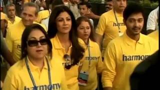 Bollywood stars in full attendance at the Mumbai Marathon 2011