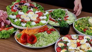 7 Saladas decoradas para encantar seus convidados!