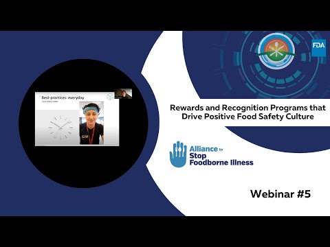 Webinar 5: Rewards & Recognition Programs that Drive Positive Food Safety Culture | October 26, 2022