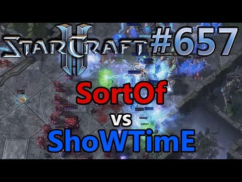 SortOf (Z) vs ShoWTimE (P) | Starcraft 2: Replay-Cast #657 [German]