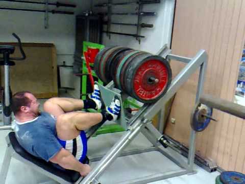 Training 12.Februar 2010 - Leg press 480kgx10