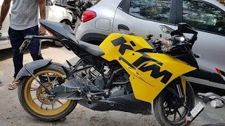 KTM RC 390 Modified  Best RC MODIFICATIONS  Yellow
