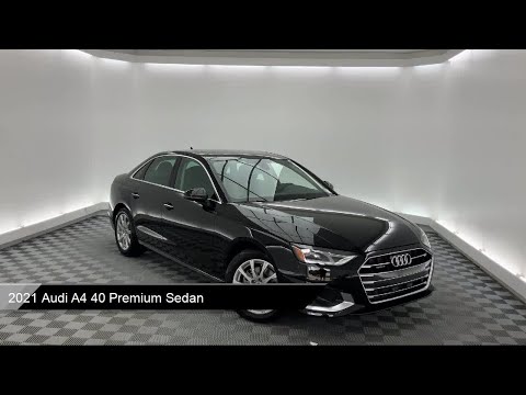 2021 Audi A4 40 Premium Sedan Savannah  Hilton Head  Beaufort  Bluffton  Pooler
