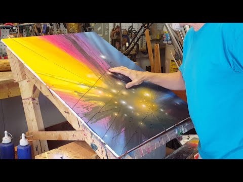 Daily Art Adventure 203. Finishing Up A Few Abstracts.