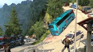 Download lagu SCANIA Bus || Dangerous Road sitinjau lauik || Euro Truck Simulator 2 || ETS 2 mp3 Download lagu SCANIA Bus || Dangerous Road sitinjau lauik || Euro Truck Simulator 2 || ETS 2 mp3