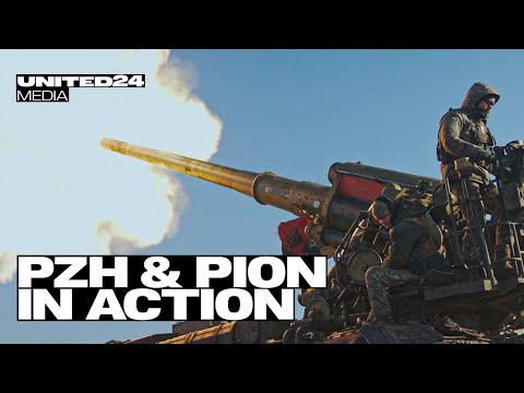 Battle for Bakhmut: German-made PzH 2000 and Soviet Pion 2S7 against Russian troops 🔥