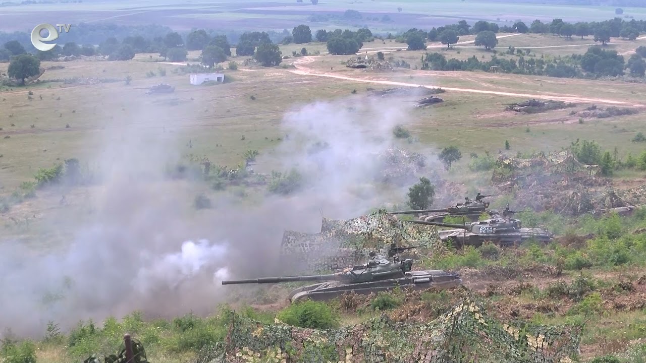 Близо 800 военнослужещи участваха в учението „Ответен удар 21“ на полигона "Корен"