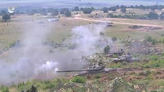 Близо 800 военнослужещи участваха в учението „Ответен удар 21“ на полигона "Корен"