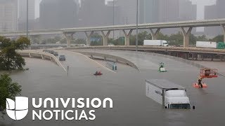 Reporte del tiempo: Llueve más en Houston en un fin de semana que lo que ha llovido en todo el año