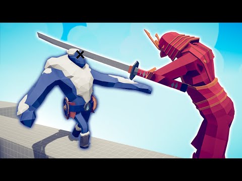 GIANT SAMURAI vs UNITS - TABS | Totally Accurate Battle Simulator 2023