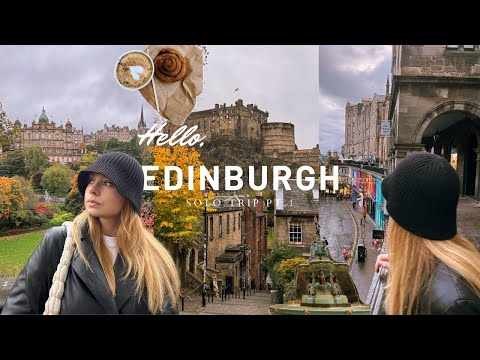 3 Days Solo Trip in Edinburgh, Scotland 🏴󠁧󠁢󠁳󠁣󠁴󠁿🪄- vlog PART 1