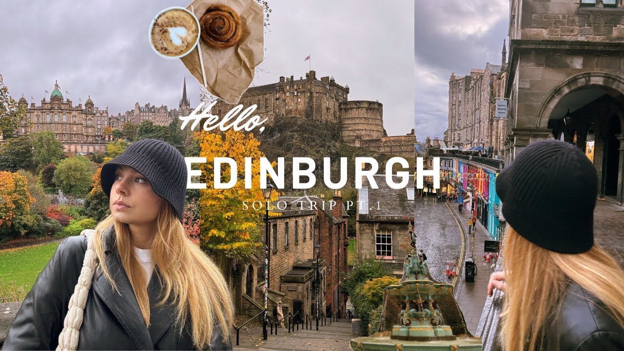 3 Days Solo Trip in Edinburgh, Scotland 🏴󠁧󠁢󠁳󠁣󠁴󠁿🪄- vlog PART 1