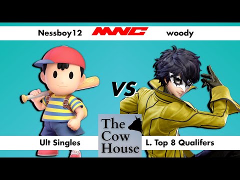 The Cow House - Loser's Top 8 Qualifiers - Nessboy12 (Ness) vs woody (Joker)