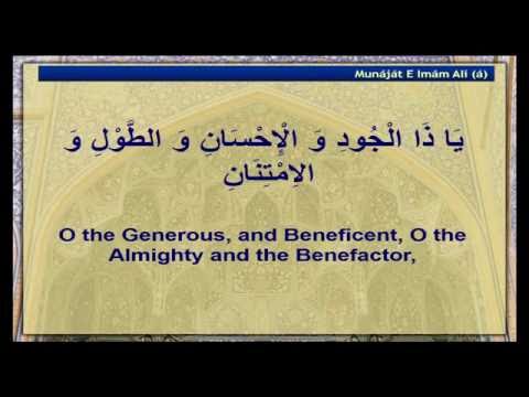 Eve 21st Ramadhan 1437 - Munajaat Imam Ali (as) - Syed Ali Naqvi