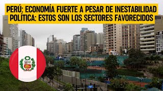 PERÚ: Economía FUERTE a pesar de inestabilidad política: Estos son los sectores favorecidos