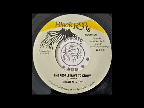 SUGAR MINOTT - The People Have To Know [1979]