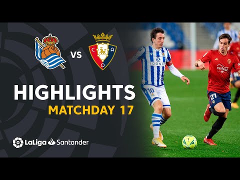 Highlights Real Sociedad vs CA Osasuna (1-1)