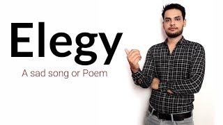 Elegy : Literary Term in Hindi