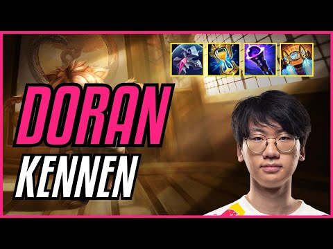 DORAN - KENNEN vs MORGANA JUNGLE - KR GRANDMASTER - PATCH 11.10