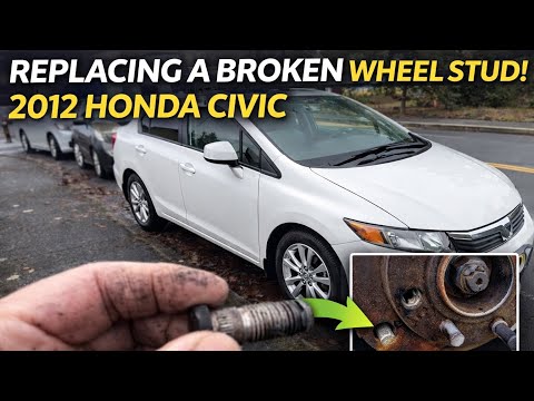 Wheel BOLT STUD replacement 2012-2015 Civic Honda￼ 9th gen