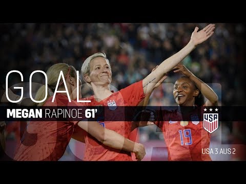 WNT vs. Australia: Megan Rapinoe Goal - April 4, 2019