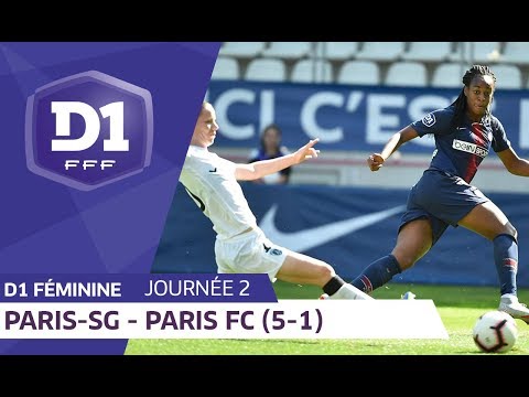 J2 : Paris SG -  Paris FC (5-1) / D1 Féminine