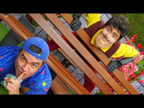 Luccas and Gi enter the basement of HELLO NEIGHBOR