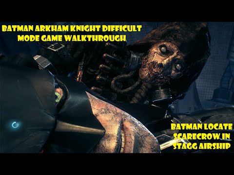 BATMAN LOCATE SCARECROW IN STAGG ENTERPRISES AIRSHIP