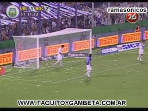 Velez 4 - Boca 3