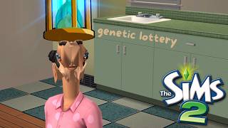 👁️👄👁️ I Pushed Sims 2 Genetics Too Far… | Sims 2 No Commentary Gameplay