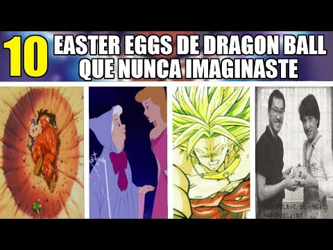 10 EASTER EGGS de la SAGA DE DRAGON BALL QUE NUNCA IMAGINASTE