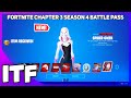 CHAPTER 3 SEASON 4 BATTLE PASS OVERVIEW - I BOUGHT EVERYTHING!
