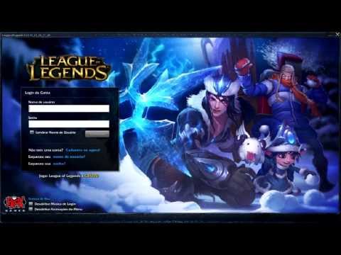 League of Legends FRIACA Login Screen