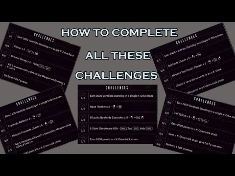 HOW TO DO ALL (EVERY) WAVERIDER Challenges [Timestamps] | Yareli Kdrive Challenges | WARFRAME QUEST