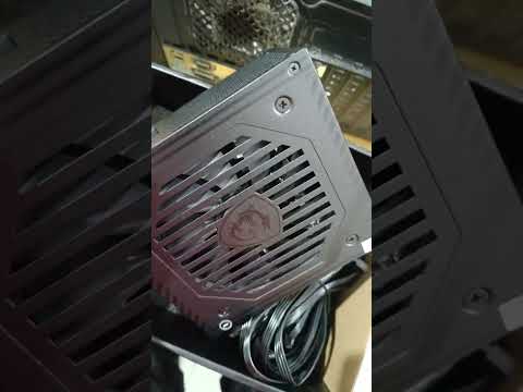 MSI MAG A500DN 500 Watt PSU 80+ standard #powersupply #msi #psu #500watt