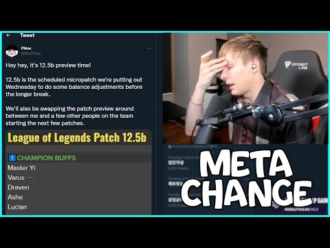 LS Reacts To Patch 12.5b Preview