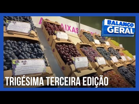 Palmeira D'Oeste recebe a Feira da Uva