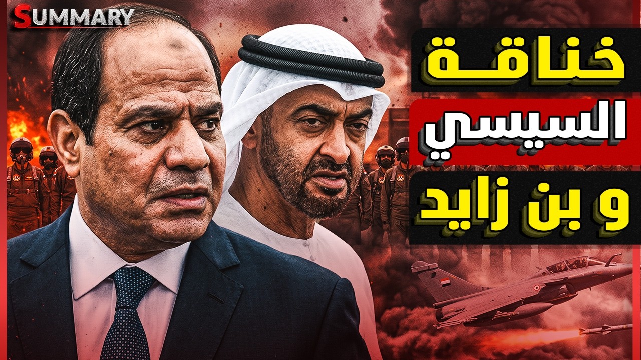 تسريب لاجتماع السيسي وبن زايد بالقاهر .. أسرار خطيرة تكشف عن العلاقة بين البل?