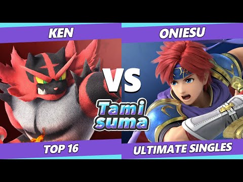 TAMISUMA 184 SSBU - KEN (Incineroar) Vs. Oniesu (Roy) Smash Ultimate Top 16