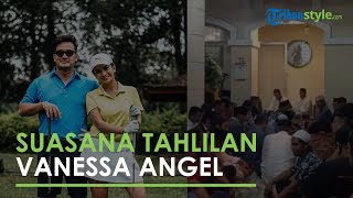 Suasana Tahlilan Hari Kedua Vanessa Angel dan Bibi Andriansyah, Tamu Meluber ke Jalanan