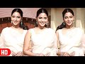 Aishwarya Lekshmi L00KS Super STUNNING In White Saree Blouse At PS 2 Promotions In Mumbai